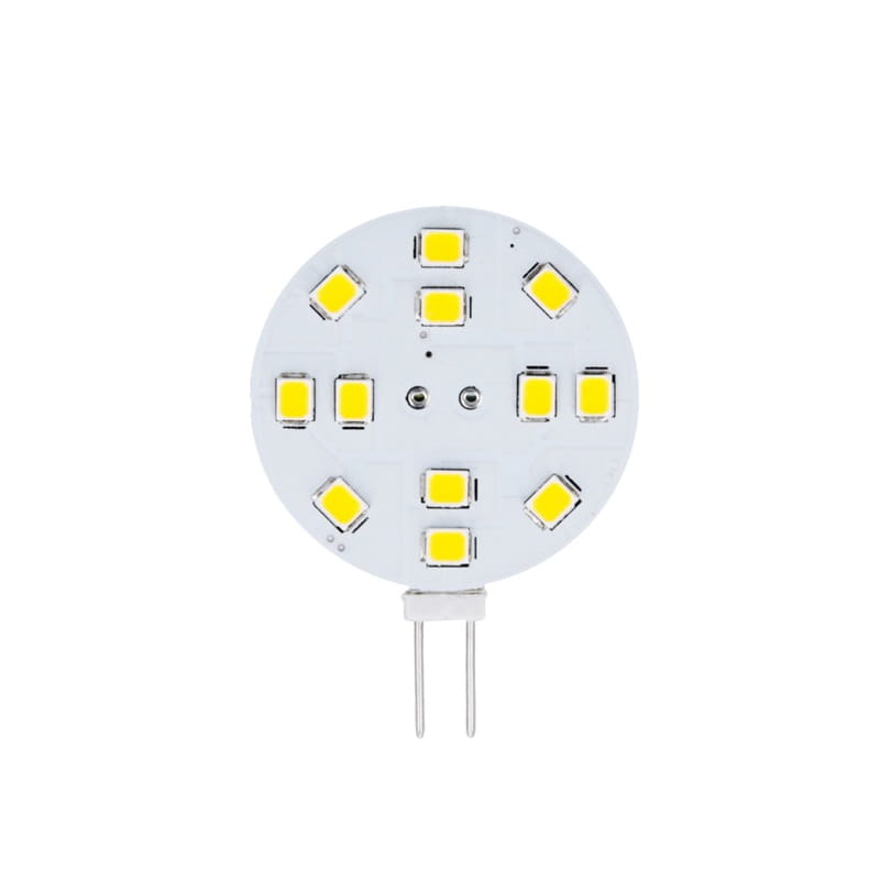 Żarówka LED G4 Round 2W 12V biała ciepła 3000K | G4 12V / ŻARÓWKI LED ...