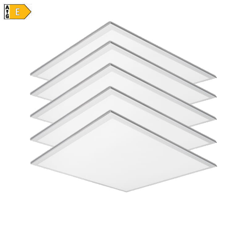 64w Panel LED wpuszczany 64W 6400lm 5000K kwadrat - hurt 5szt. | Pakiety ...