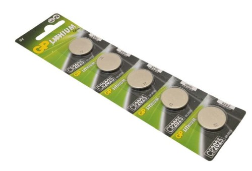 Bateria GP CR2025 pakiet 5szt