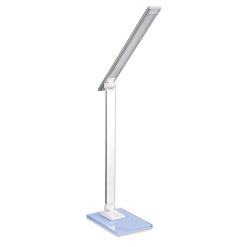 Lampka biurkowa LED szklana podstawa