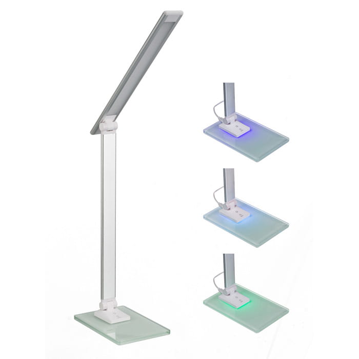 Lampka biurkowa LED 6W z lampką nocną