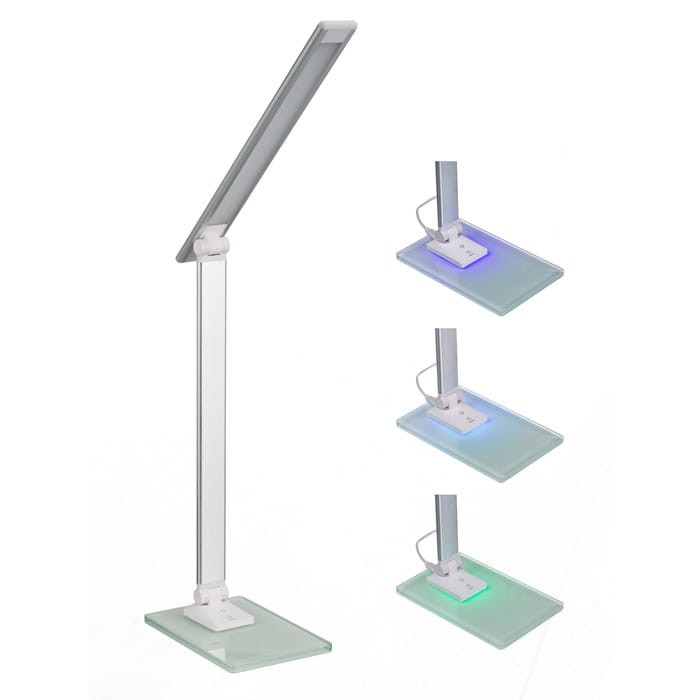 Lampka biurkowa LED 6W z lampką nocną