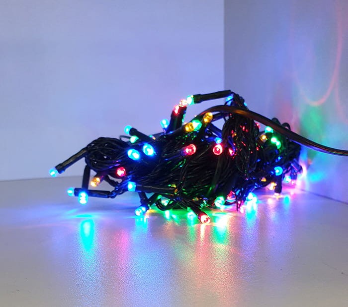 Lampki choinkowe LED 100 multicolor