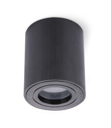 Oprawa sufitowa natynkowa IP44 okrągła stała Aquarius Round - czarna