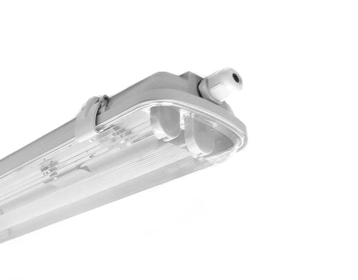 Lampa LED hermetyczna 120cm T8 + 2 świetlówki LED OSRAM 6500K białe zimne - KOMPLET_1