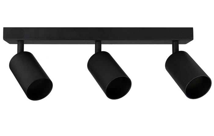 Kinkiet potrójny SPOTI 3xGU10 czarny