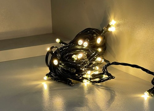 Lampki choinkowe LED 100 białe ciepłe