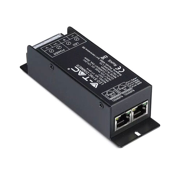 Ściemniacz LED mono radiowy 25A RJ45 12-24V DC + pilot_2