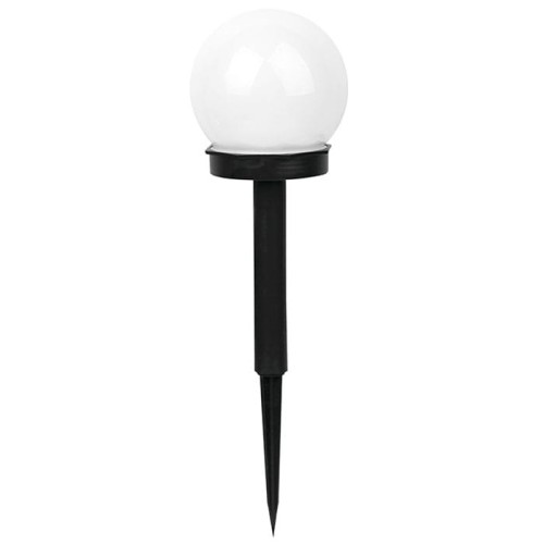 Lampa ogrodowa solarna wbijana biała zimna