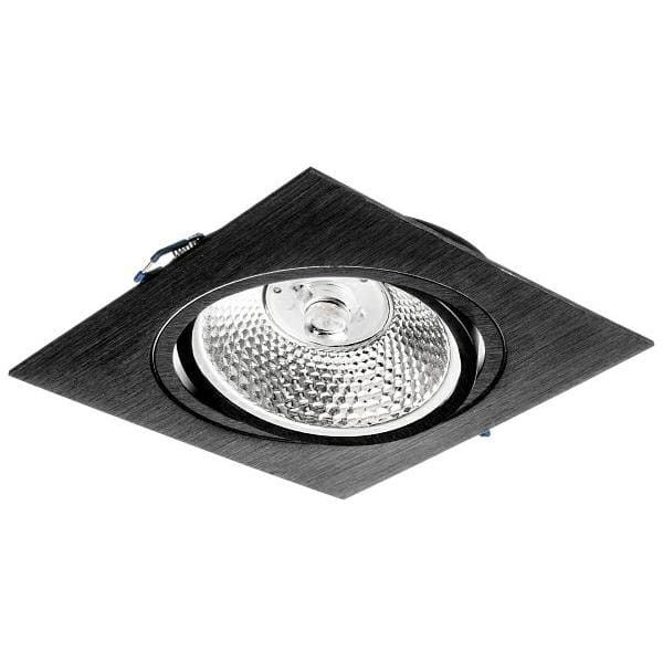 Oprawa kwadratowa ruchoma, aluminium, AR111 JOTA - czarna szczotkowana_3