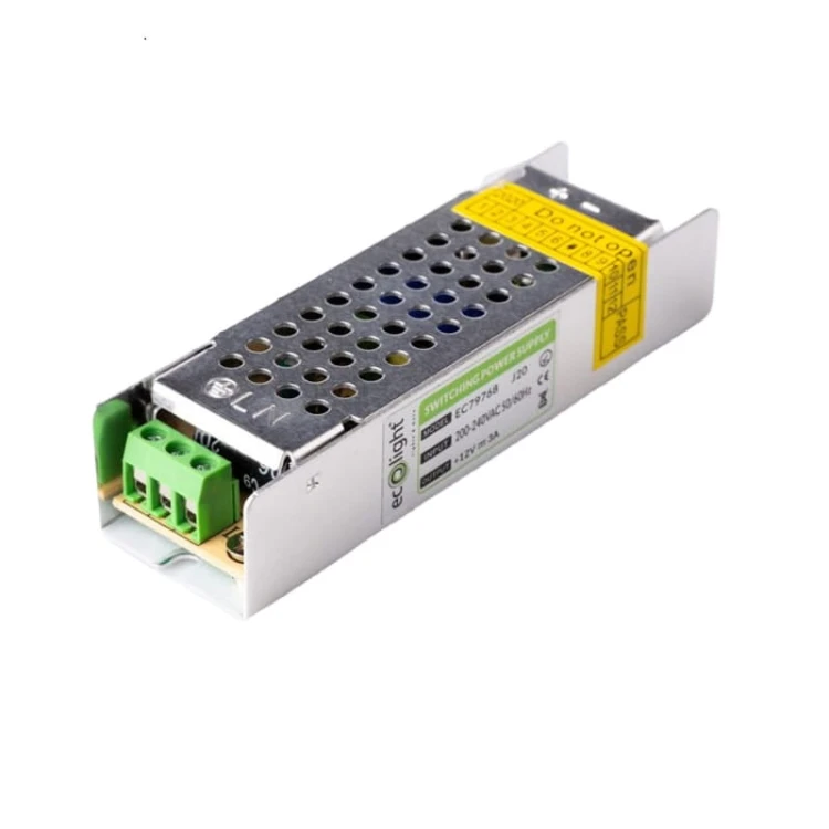 Zasilacz LED 36W 12V 3A IP20 modułowy