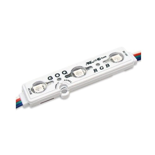 Moduł prostokątny LED RGB 3xSMD5252 0,72W Samsung