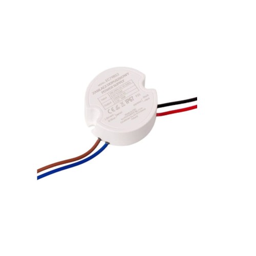 Zasilacz LED 30W 12V 2,5A puszkowy IP20 z przewodami