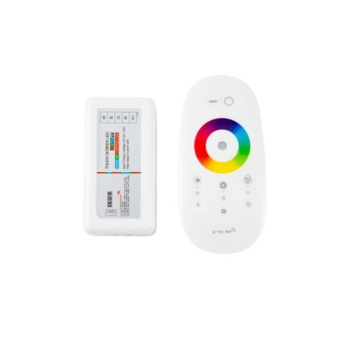 ZESTAW Kontroler + pilot dotykowy LED RGBW 2.4G 12V 24A
