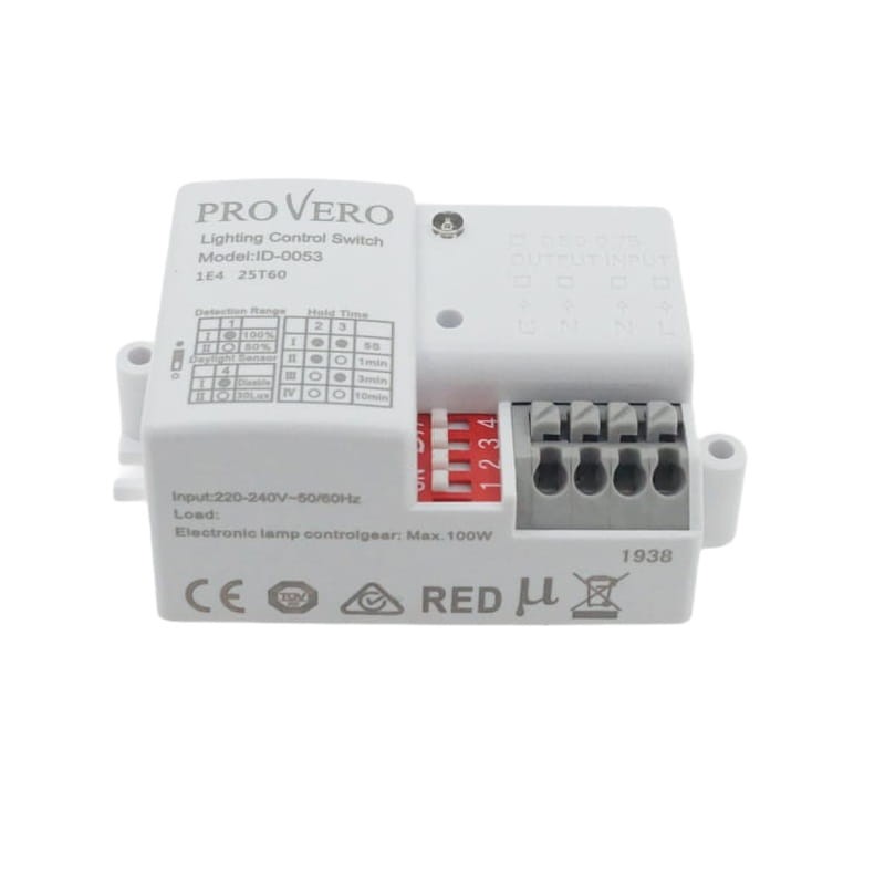 Czujnik ruchu i zmierzchu mikrofalowy ID-0053