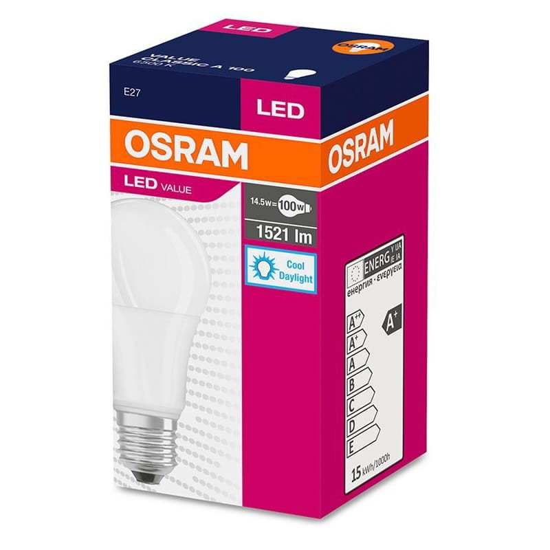 Żarówka LED Osram E27 13W biała zimna opakowanie