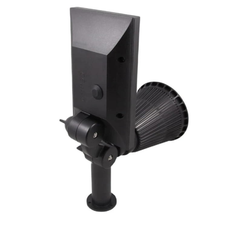 Lampa LED solarna ogrodowa wbijana 2W biała zimna_3