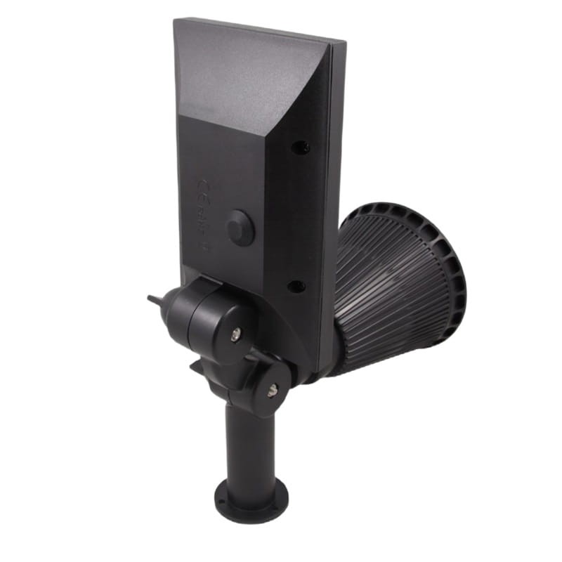 Lampa LED solarna ogrodowa wbijana 2W biała zimna_3