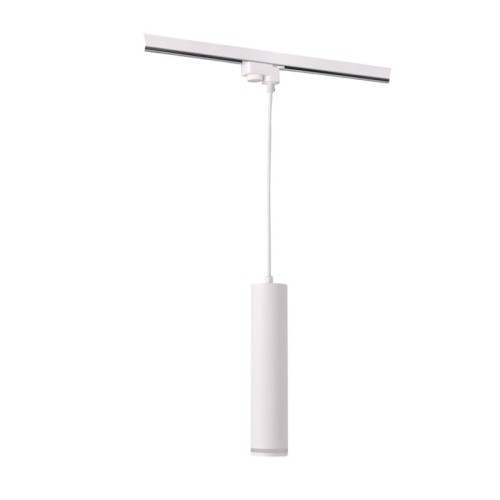 Lampa na szynoprzewód wisząca GU10 biała