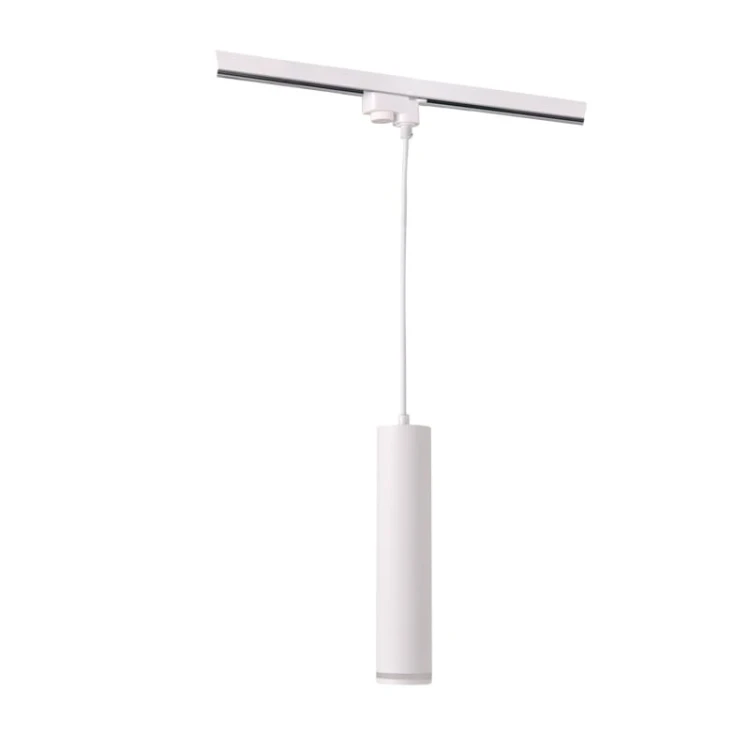 Lampa na szynoprzewód wisząca GU10 biała