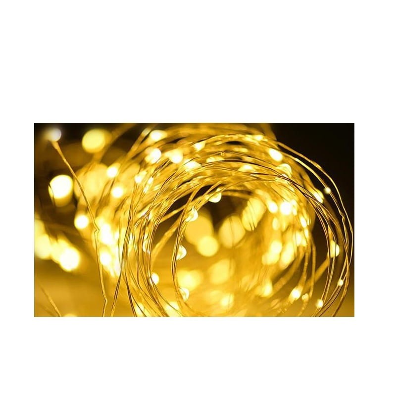 Łańcuch świetlny, girlanda ogrodowa solarna wąż 100 LED biała ciepła 1190 cm_3