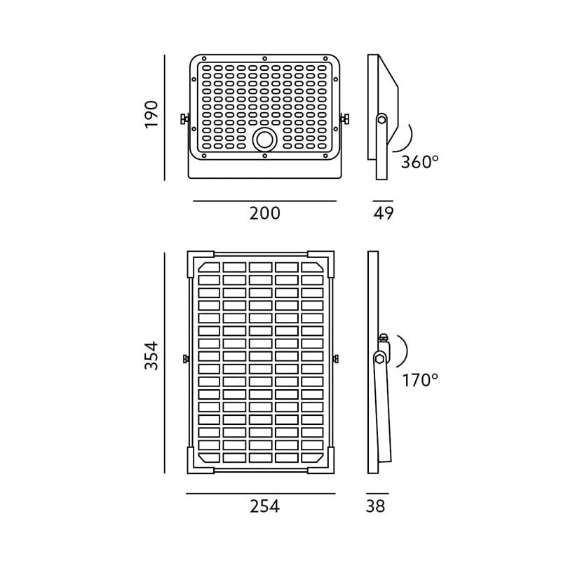 Naświetlacz LED SOLARNY MHCS 30W Premium biały neutralny z czujnikiem ruchu + pilot_2