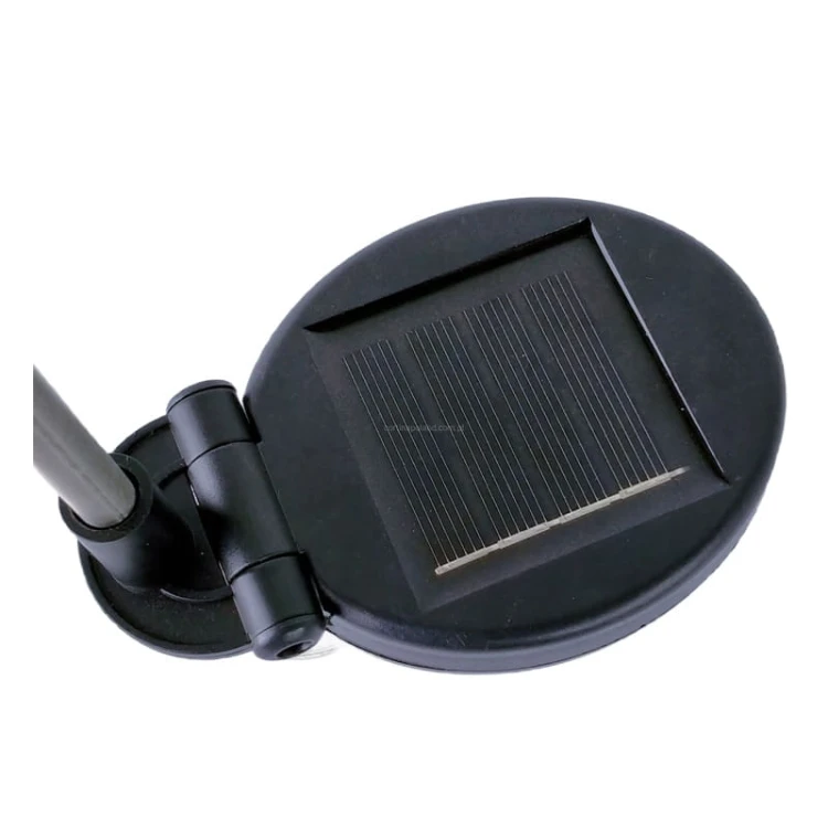 Lampa ogrodowa solarna wbijana drzewko dmuchawiec biała neutralna_7