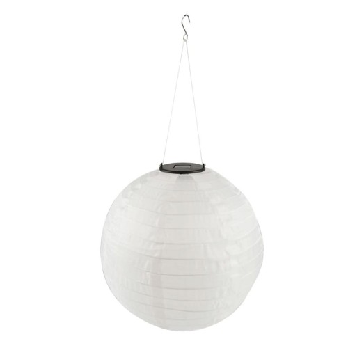 Lampa ogrodowa solarna 20cm FELISI lampion origami biała ciepła