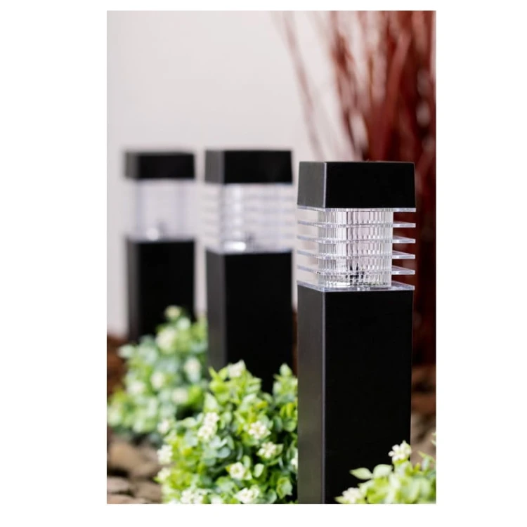 Lampa ogrodowa solarna 40cm NARIS wbijana słupek biała neutralna_5