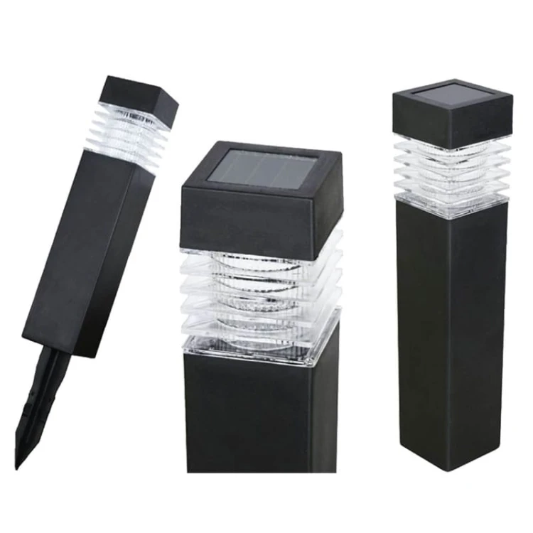 Lampa ogrodowa solarna 40cm NARIS wbijana słupek biała neutralna_10