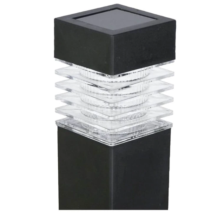 Lampa ogrodowa solarna 40cm NARIS wbijana słupek biała neutralna_14