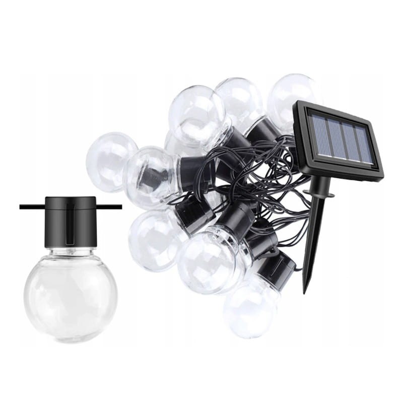 Girlanda ogrodowa solarna SOLI 30 LED biała ciepła_6