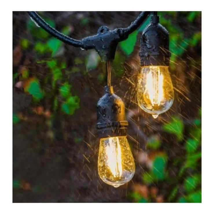Girlanda ogrodowa 20 LED 20m 1W łańcuch biała ciepła IP65_5