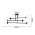 Lampa sufitowa, żyrandol 6xE27 PALLE Black_9