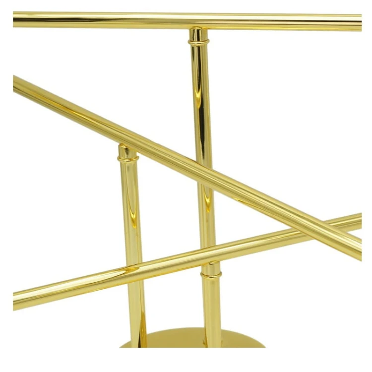 Lampa sufitowa, żyrandol 6xE27 PALLE Gold złota_3
