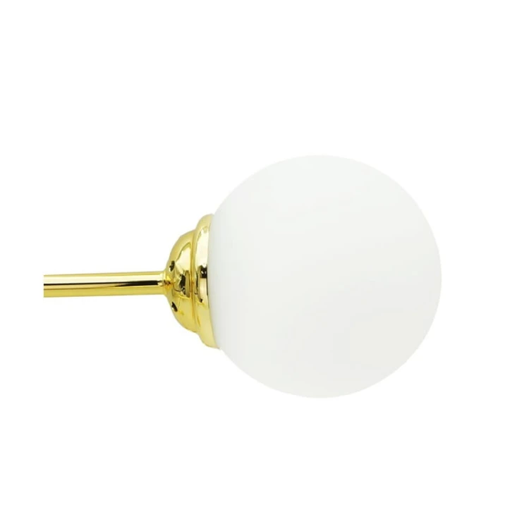 Lampa sufitowa, żyrandol 6xE27 PALLE Gold złota_4