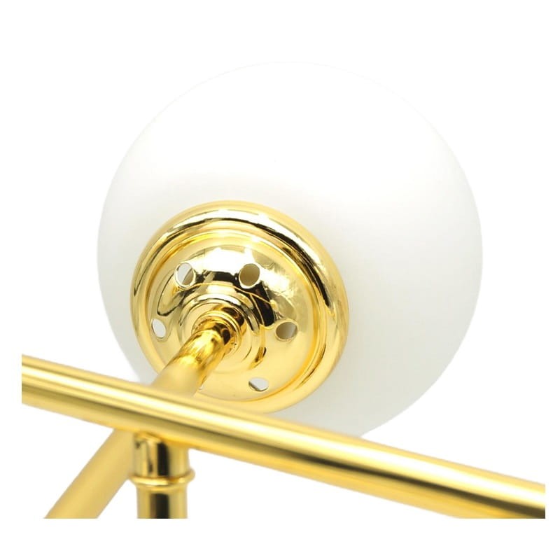 Lampa sufitowa, żyrandol 6xE27 PALLE Gold złota_5