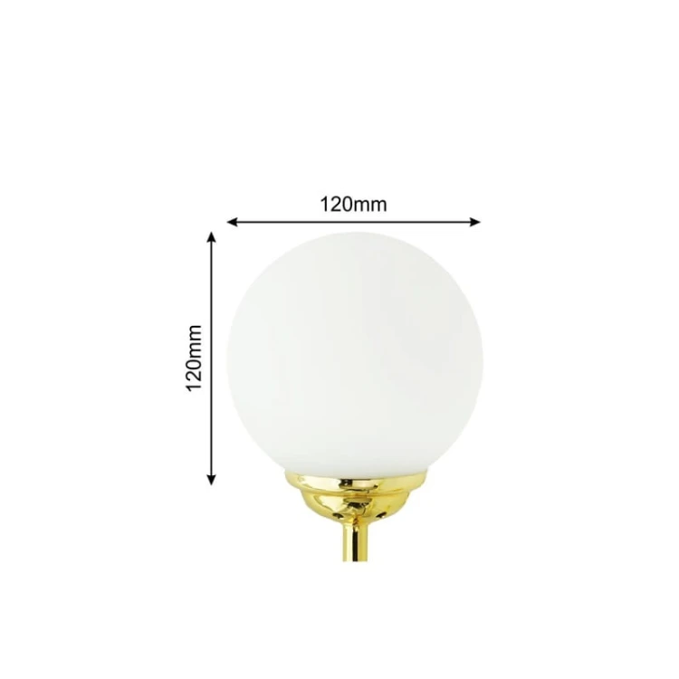 Lampa sufitowa, żyrandol 6xE27 PALLE Gold złota_10