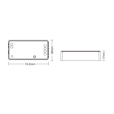 Sterownik LED 2w1 MONO/CCT 12A - FUT035S+_2