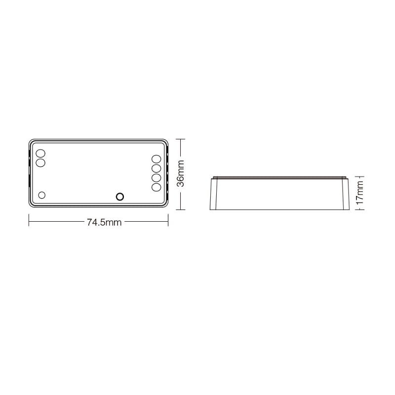 Sterownik LED 2w1 MONO/CCT 12A - FUT035S+_2
