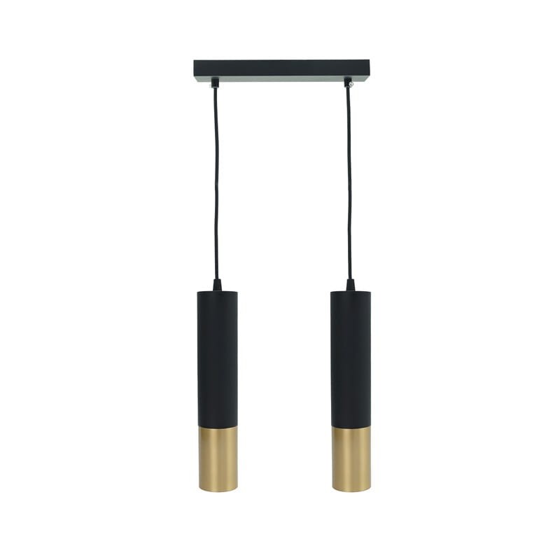 Lampa sufitowa wisząca CIRCUS 2xGU10 - czarno-złota