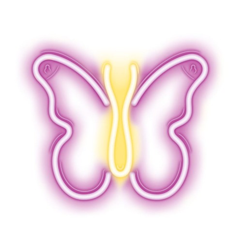 Neon dekoracyjny LED MOTYL Neolia róż + USB NNE03 Forever Light