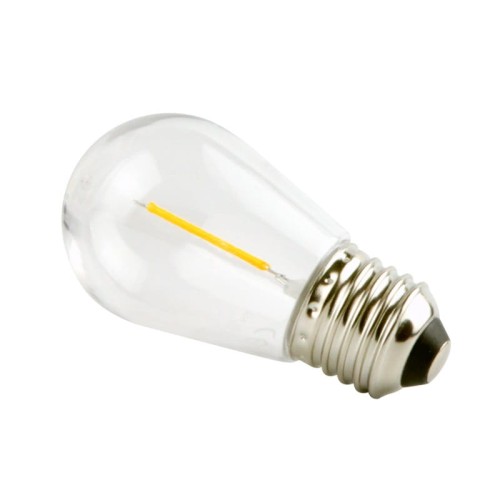 Żarówka LED E27 1W ST45 Filament biała ciepła_2