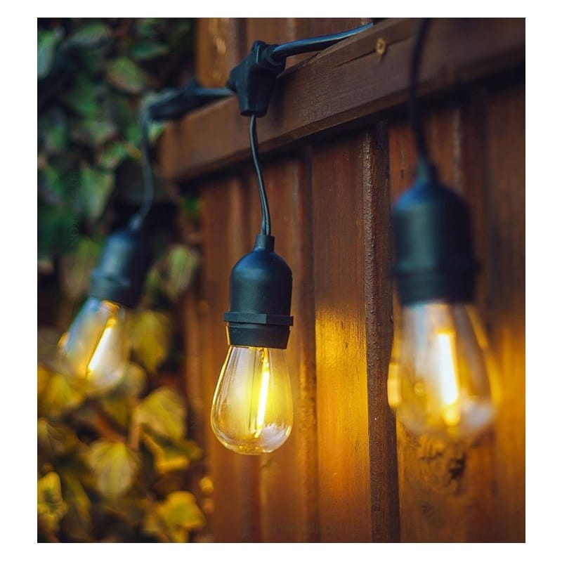 Żarówka LED E27 1W ST45 Filament biała ciepła_5