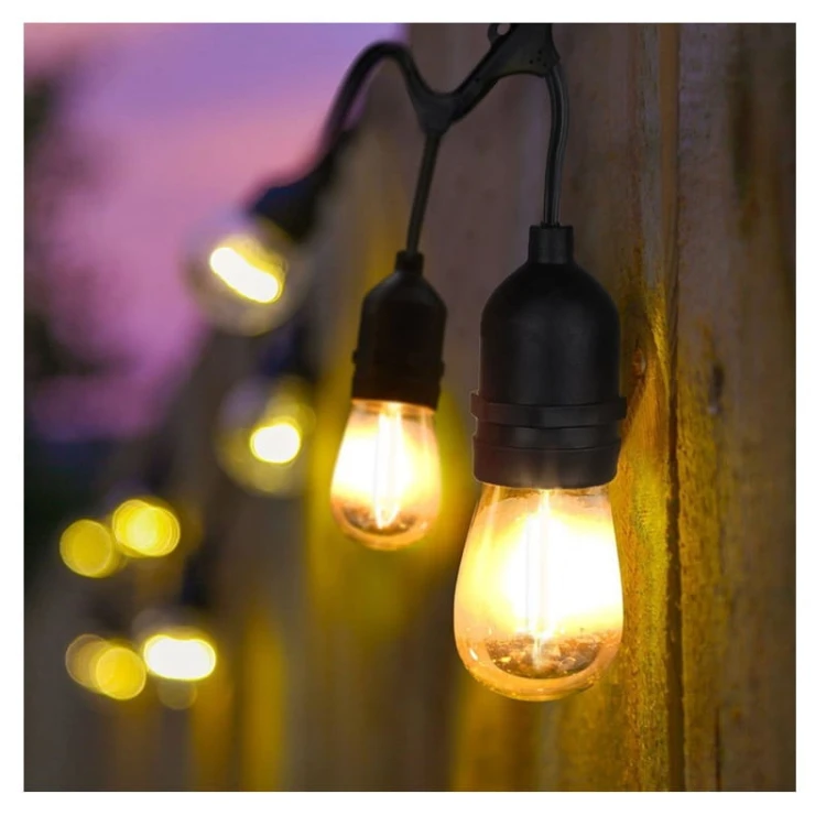 Żarówka LED E27 1W ST45 Filament biała ciepła_7