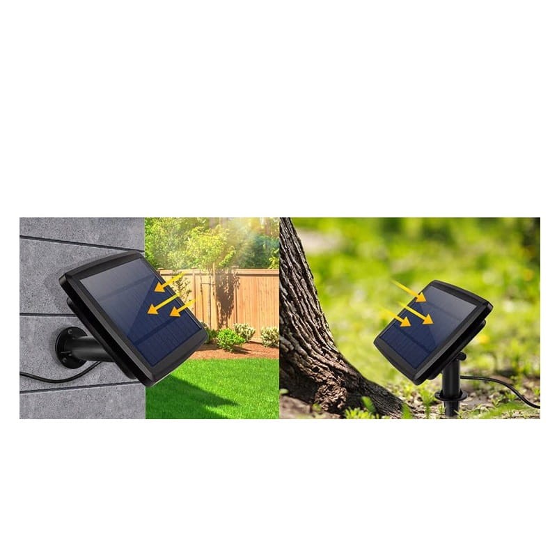 Girlanda ogrodowa solarna 20 x żarówkaLED 20m biała ciepła IP65_5