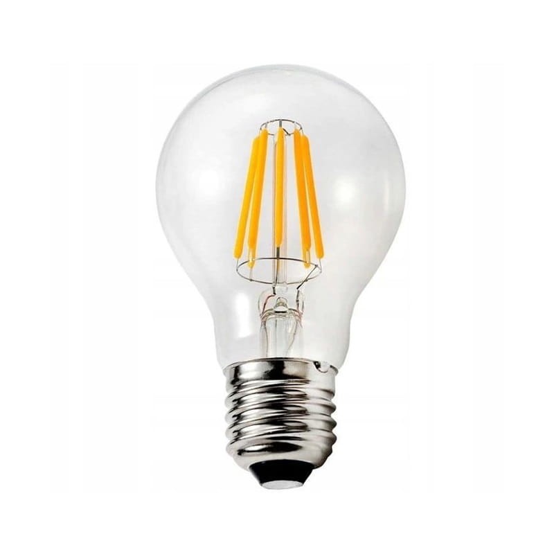 Żarówka LED E27 10W biała neutralna Filament kula