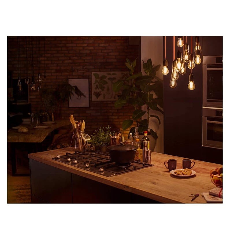 Żarówka LED E27 10W biała neutralna Filament kula_3