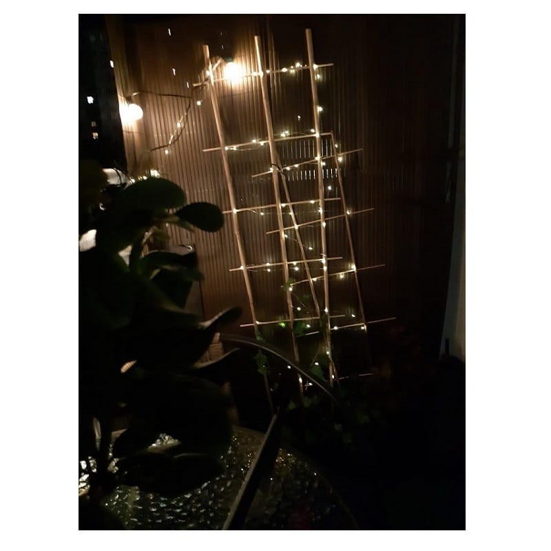 Łańcuch świetlny, girlanda ogrodowa solarna wąż 100 LED biała ciepła 1190 cm_5