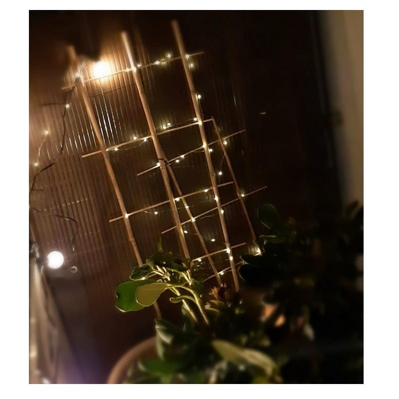 Łańcuch świetlny, girlanda ogrodowa solarna wąż 100 LED biała ciepła 1190 cm_6